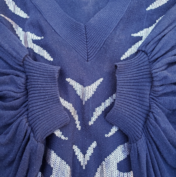 Arden B., Small, Black w/ tiger stripe sequins. - Picture 7 of 8